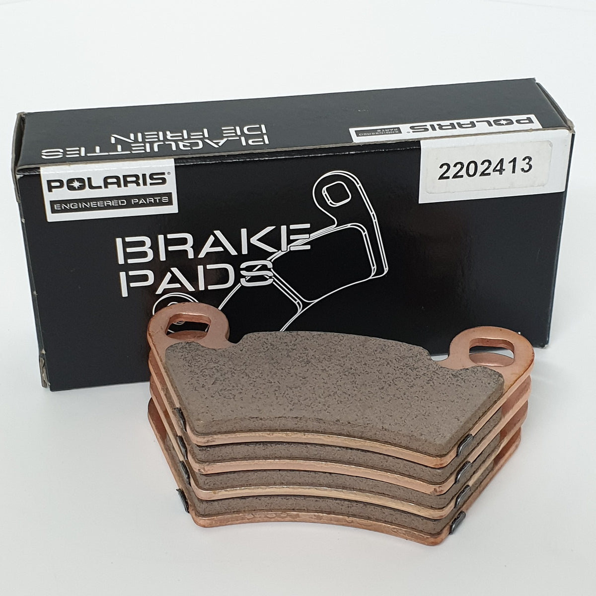 Foreverun Motor Front & Rear Carbon Brake Pads – For Polaris Ranger (OEM 2202413, 2202097)
